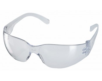 Clear, Lightweight Safety Glasses